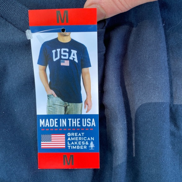 Great American Lakes & Timber USA t-shirt BNWT - Picture 7 of 7